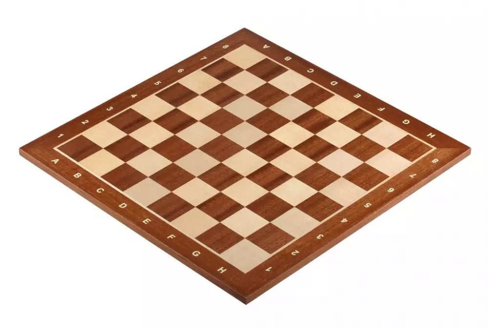 Mahogany & Sycamore Chessboard - 48x48 cm