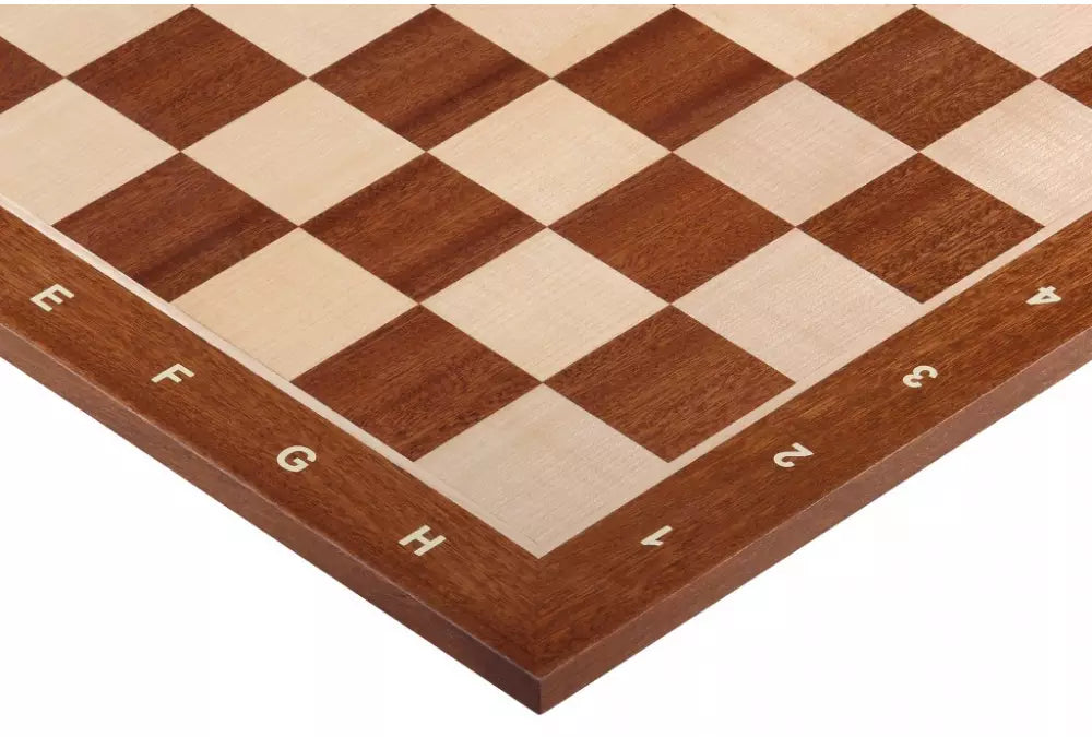 Mahogany & Sycamore Chessboard - 48x48 cm