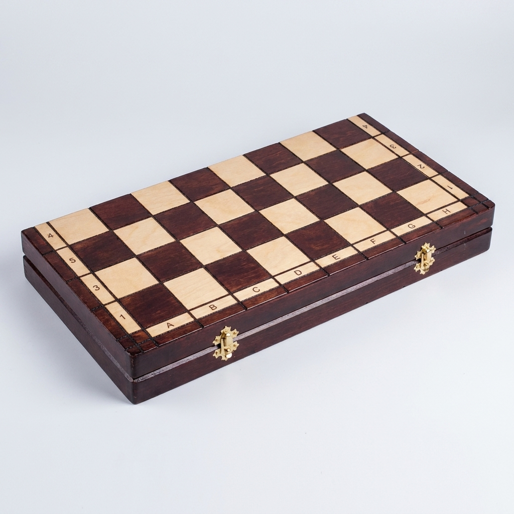 Christmas Chess Set - Hand-Carved Hornbeam